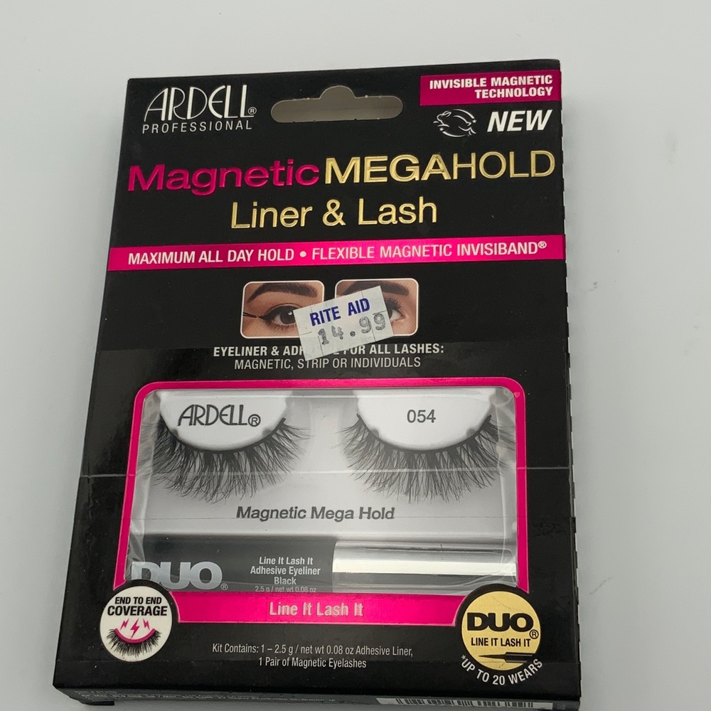 Ardell Magnetic Megahold Liner & Lash Set 054  - Black